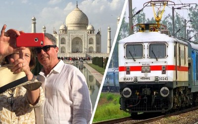 Taj Mahal Agra Same Day Tour by Gatimaan Express Train from Delhi