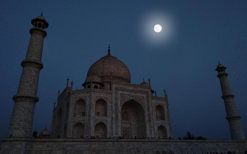 See Taj Mahal on Full Moon Night, Buy Taj Mahal Tickets